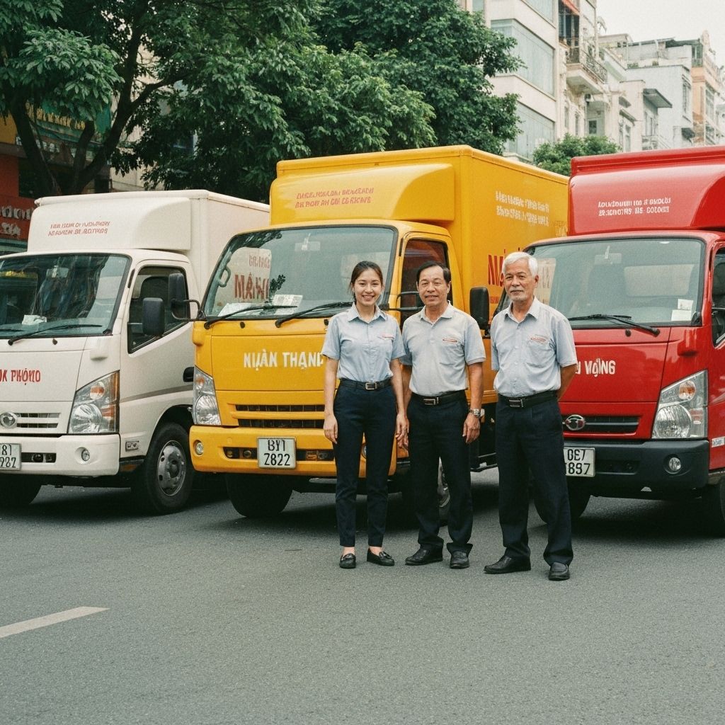 Đội ngũ vận chuyển Sài gòn 247